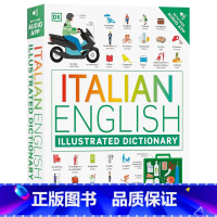 [正版]DK语言字典 意大利语英语双语图解词典英文原版词典 Italian English Illustrated D