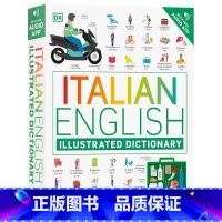 [正版]DK语言字典 意大利语英语双语图解词典英文原版词典 Italian English Illustrated D