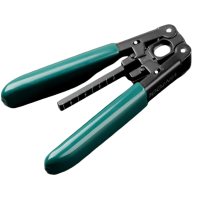 润达讯 FT-10 皮线钳 皮线光缆开剥器 尺寸110*60*23.5mm 1把 绿色