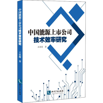 醉染图书中国能源上市公司技术效率研究9787513065214