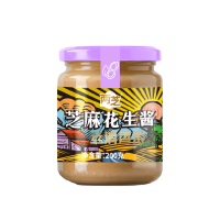 燕庄芝麻花生酱200g/瓶 纯芝麻花生酱无添加火锅沙拉蘸料麻酱 200g