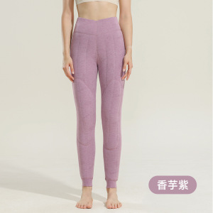 100%羊毛绗缝保暖裤女加绒加厚-20度冬季护膝护腰棉裤女东北过冬