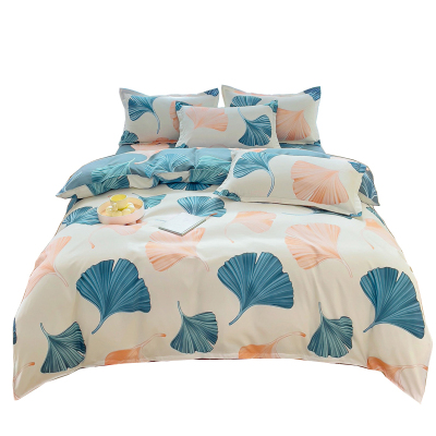 赞属 雅棉四件套-银杏花开200*230cm 套