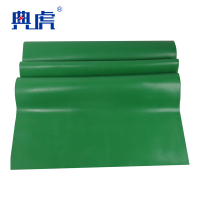 典虎 绝缘橡胶垫 绿色5mm*1m*1m 平方米