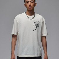 NIKE耐克短袖T恤JORDAN运动休闲针织圆领男装IB3298-133 C