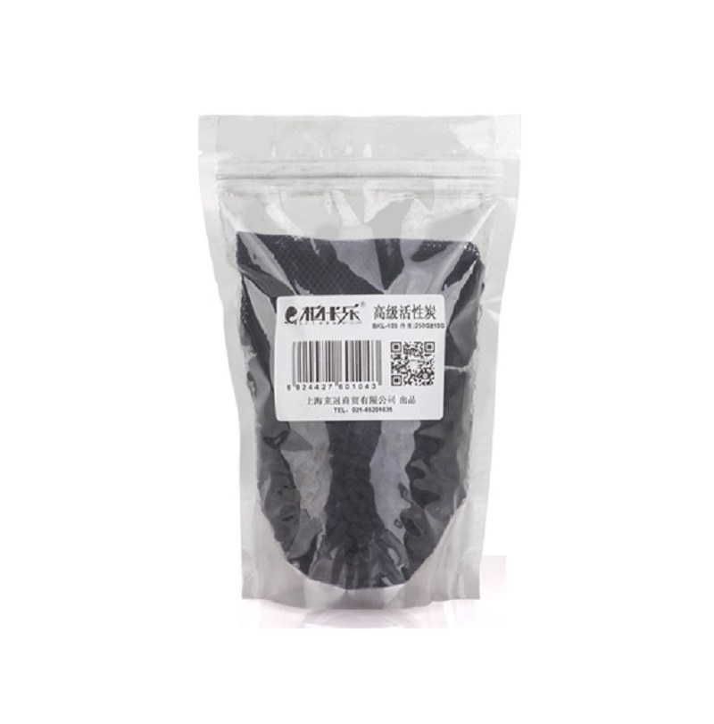 鱼缸水族箱过滤材料 袋装活性碳活性炭250G 含网袋