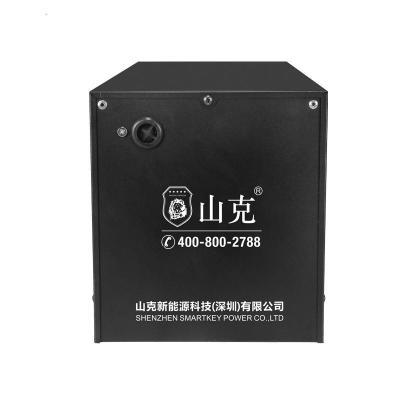 山克UPS不间断电源蓄电池箱盒C-1外接可容1只100AH电池铅酸电池柜