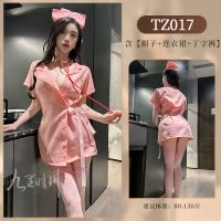 九里晴川内衣多穿制服性感蕾丝套装帽调情免脱cos女成人用品 TZ017 均码