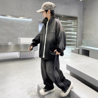 儿童套装春秋款2026新款男童春装运动服中大童春季外套两件套