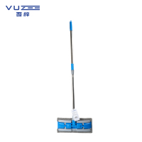 吾梓 拖把 夹布拖把赠2块布+刮刀/个