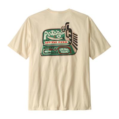 Patagonia PATAGONIA男士有机棉短袖T恤 低水耗环保舒适透气夏季