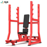 韦步EM959商用悍马系列健身房坐式手臂上推举推肩训练架力量器械
