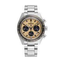 SEIKO精工三眼熊猫系列太阳能夜光防水男士石英表SSC817P1