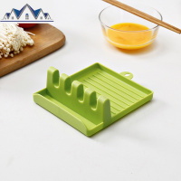 锅盖架台面坐式免打孔带接水厨房锅铲架托多功能勺子筷子置物架 三维工匠