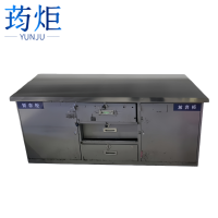 荺炬安检口处置台不锈钢个