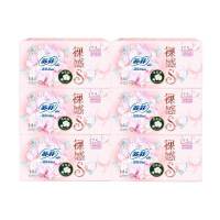 苏菲Sofy 裸感S进口原棉贵族棉系列迷你卫生巾175mm 14片*6包超薄柔软无感设计日用姨妈巾