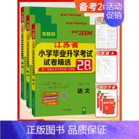[2024-小升初28套]语数英 3本-江苏版 小学升初中 [正版]2024新江苏省小学毕业升学考试试卷精选28套实验班