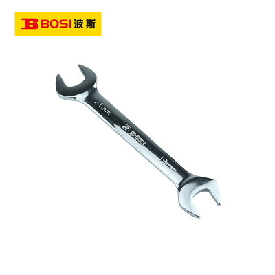 波斯(BOSI)精品开口扳手(19x21mm)把