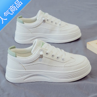 SUNTEK2022年春季新款小白鞋女百搭板鞋运动休闲老爹女鞋ins潮2021