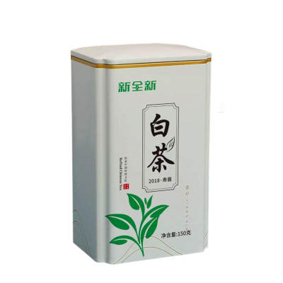 新全新白茶150克/罐