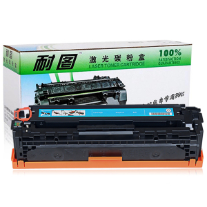 耐图 惠普CB541A青色硒鼓 适用HP1215 1515n 1518ni CM1312nfi 125A碳粉盒 墨盒