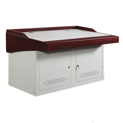 办公电脑桌 鑫金虎/ XINJINHU 红棕色