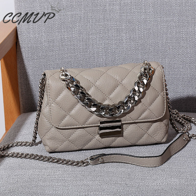 CCMVP品牌自营质量保证-CCMVP休闲品牌韩版菱格女链条秋冬款单肩斜挎手提小