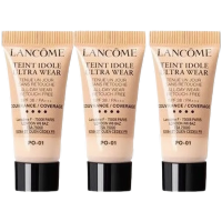 兰蔻(LANCOME)持妆粉底液 PO-01小样5ml*3瓶持久保湿不闷痘不脱妆控油遮瑕