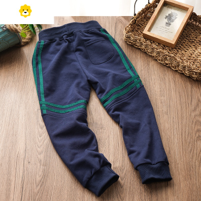 喻娄男童裤子秋装秋季20新款春秋洋气休闲中大儿童运动裤薄款宽松潮