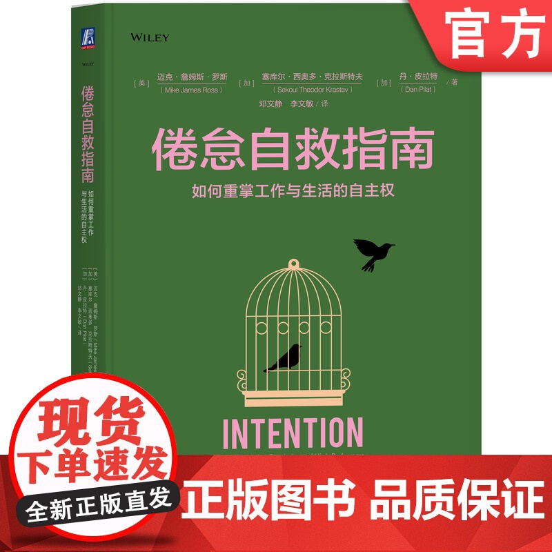 正版 倦怠自救指南:如何重掌工作与生活的自主权 迈克·詹姆斯·罗斯 工作状态 管理 情绪管理 职场 职场情绪管理 管