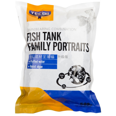 鱼缸过滤材料全家福鱼缸过滤器水族箱陶瓷环细菌屋鱼缸十二合一