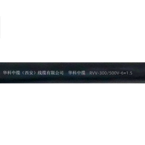 华科中缆 线缆 RVV-300/500V-6×1.5 米