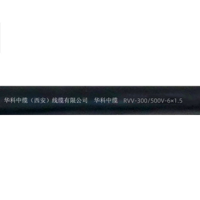 华科中缆 线缆 RVV-300/500V-6×1.5 米