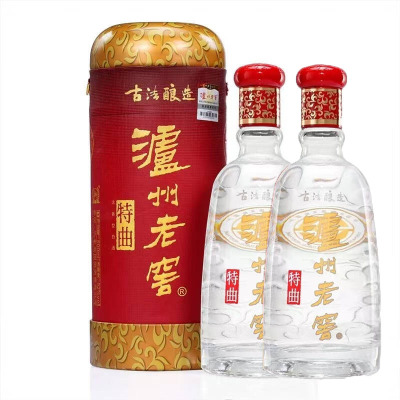 泸州老窖 古法酿造 52度500ml*2瓶 浓香型新老版本年份随机
