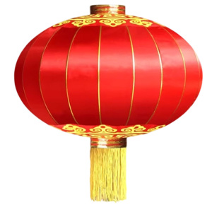富怡雅节庆装饰绸布灯笼120#直径80cm/个
