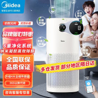 美的(Midea)[星澈空气护理机]空气净化器除甲醛空气净化器除烟味异味除菌六重净化家用新风机KJ600G-RX600