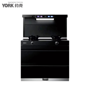 约克(YORK)智能集成灶 YK-J66油烟机 燃气灶 消毒柜 天然气