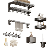 繁哲思浴巾架6件套