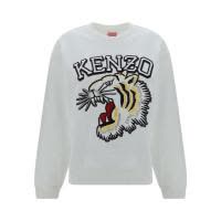 高田贤三(Kenzo)女士运动卫衣圆领长袖棉质舒适百搭配色时尚休闲