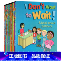 我们的情绪和行为12册 [正版]Funny Face 儿童情绪表达和管理英文原版绘本 看看有趣的表情包 低幼早教认知纸板