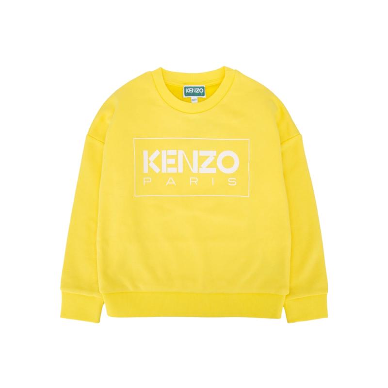 高田贤三(Kenzo)圆领长袖棉质卫衣男童运动百搭休闲舒适男孩套头
