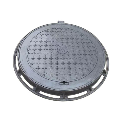 盛京联硕球墨铸铁井圈井盖 圆形600mm×700mm 过载25吨个