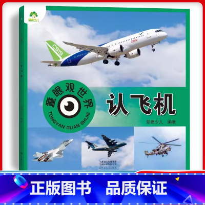 认飞机(高清彩图) [正版]爱德少儿童眼观世界立体书认飞机 战斗机客机直升机介绍书儿童绘本看图识物书4-8岁宝宝启蒙益智