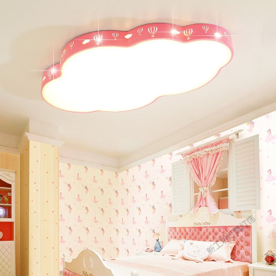 苏宁放心购 云朵吸顶灯超薄儿童云朵灯led卧室灯男孩女孩创意卡通幼儿园灯具