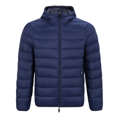 EMPORIOARMANI阿玛尼男士连帽双面可穿拉链羽绒服