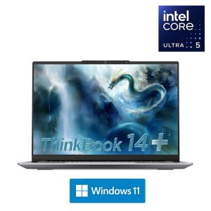 ThinkPad ThinkBook 14+ 00CD 14.5英寸标压便携轻薄笔记本电脑 (英特尔Evo平台认证酷睿Ultra 5 225H 32G内存 2T固态 3K) 定制