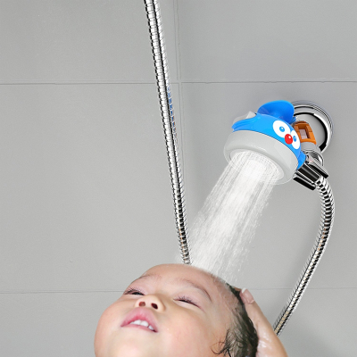 宝宝洗澡花洒婴儿洗头符象新生儿童卡通淋浴洗屁屁水龙头外接喷头(s32