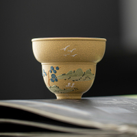 苏氏陶瓷(SUSHI CERAMICS)段泥福禄主人杯个人杯品茗杯功夫茶杯伴手礼盒