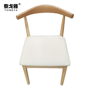 泰戈雅 简约实木靠背椅 48x43x76cm 把