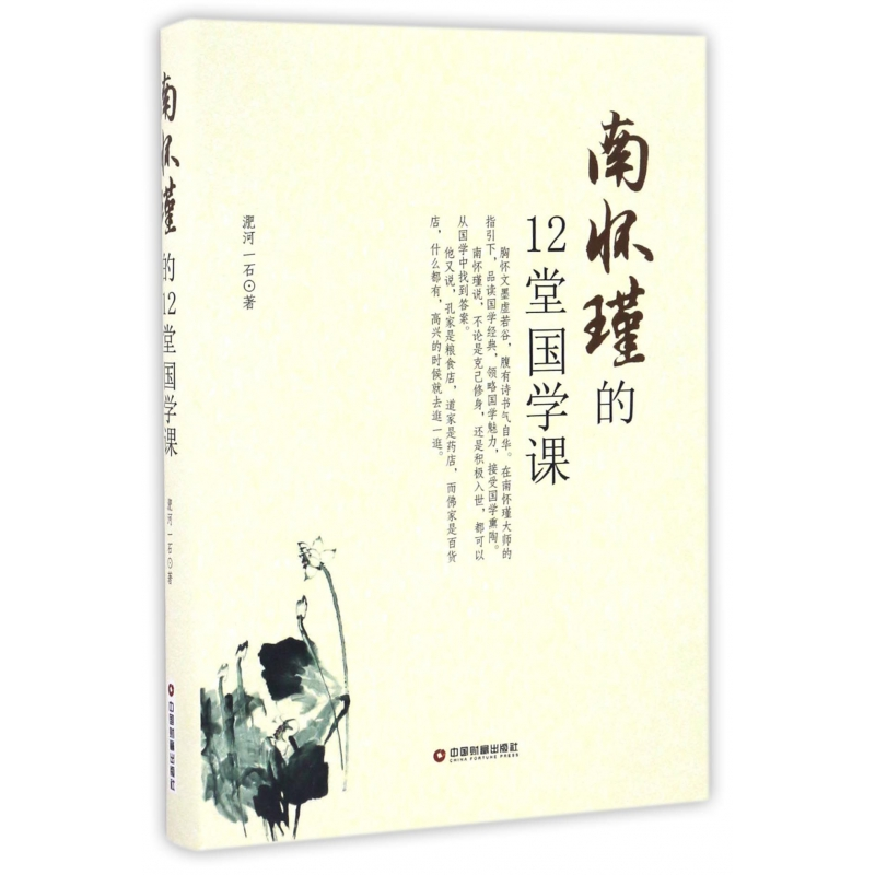 音像南怀瑾的12堂国学课淝河一石
